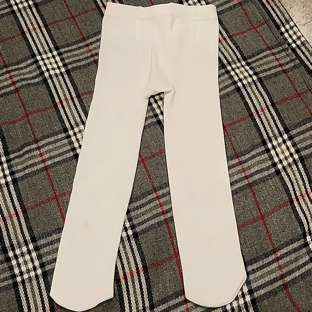 Fleece Lined tight 4-6 white